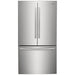 Frigidaire Gallery French Door Refrigerator in Stainless Steel with Energy Star Certification, 36 inches Width, Counter Depth, and 23.3 cu.ft. Capacity - Model GRFG2353AF.