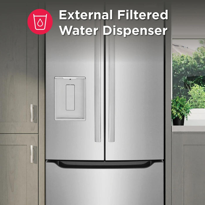 Frigidaire Gallery 20 Cu. Ft. Standard-Depth French Door Refrigerator GRFS2023AF