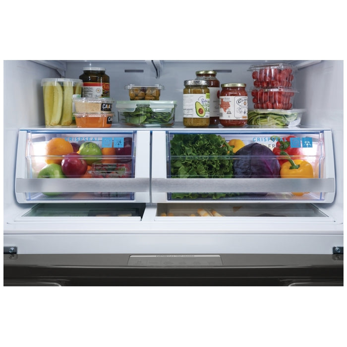 Frigidaire Gallery GRMC2273CD French Door Refrigerator, 36 inch Width, 21.5 cu. ft. Capacity, Counter Depth, Water Dispenser (Exterior), Ice Dispenser (Thru Door)