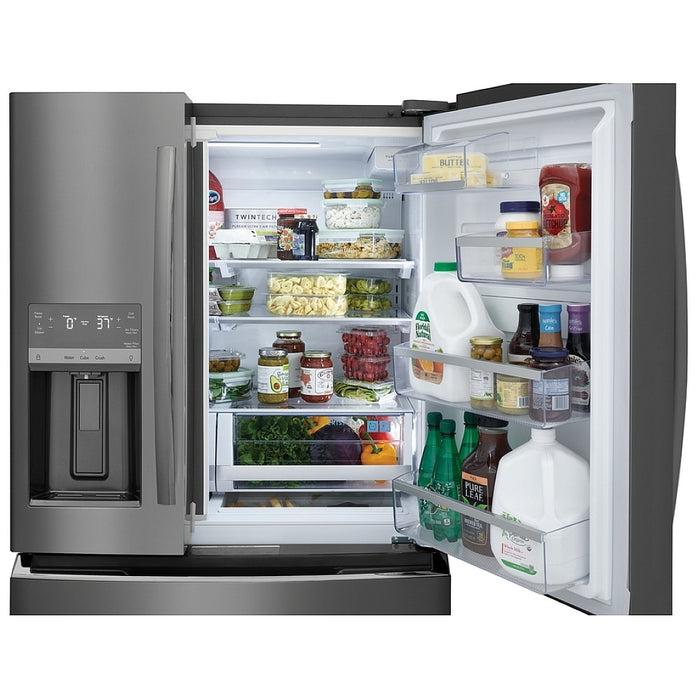 Frigidaire Gallery GRMC2273CD French Door Refrigerator, 36 inch Width, 21.5 cu. ft. Capacity, Counter Depth, Water Dispenser (Exterior), Ice Dispenser (Thru Door)