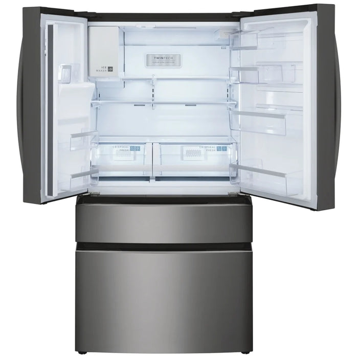 Frigidaire Gallery GRMC2273CD French Door Refrigerator, 36 inch Width, 21.5 cu. ft. Capacity, Counter Depth, Water Dispenser (Exterior), Ice Dispenser (Thru Door)
