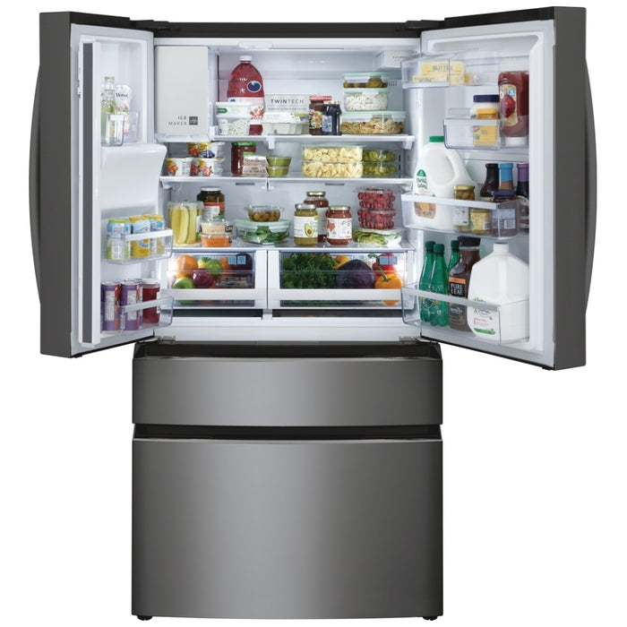 Frigidaire Gallery GRMC2273CD French Door Refrigerator, 36 inch Width, 21.5 cu. ft. Capacity, Counter Depth, Water Dispenser (Exterior), Ice Dispenser (Thru Door)
