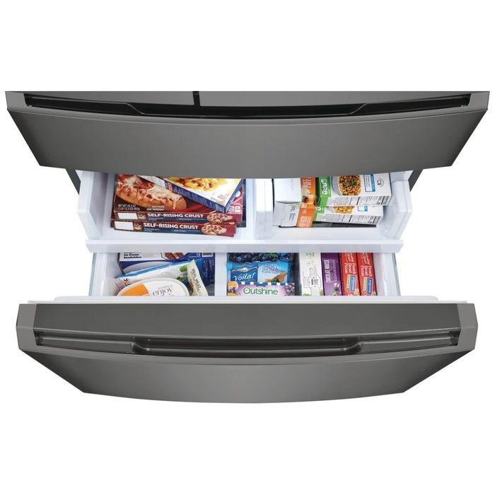 Frigidaire Gallery GRMC2273CD French Door Refrigerator, 36 inch Width, 21.5 cu. ft. Capacity, Counter Depth, Water Dispenser (Exterior), Ice Dispenser (Thru Door)
