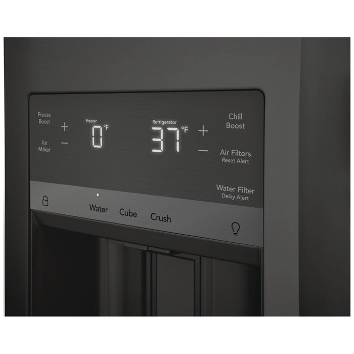 Frigidaire Gallery GRMC2273CD French Door Refrigerator, 36 inch Width, 21.5 cu. ft. Capacity, Counter Depth, Water Dispenser (Exterior), Ice Dispenser (Thru Door)