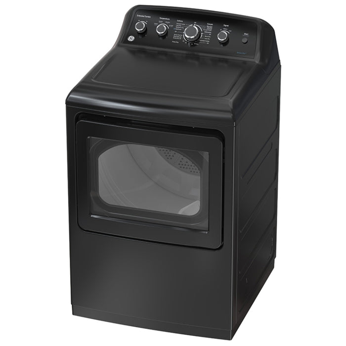 GE GTD49EBMRDG Electric Dryer, 7.2 cu. ft. Dryer Capacity, 4 Temperature Settings, Steel Drum, Diamond Grey colour