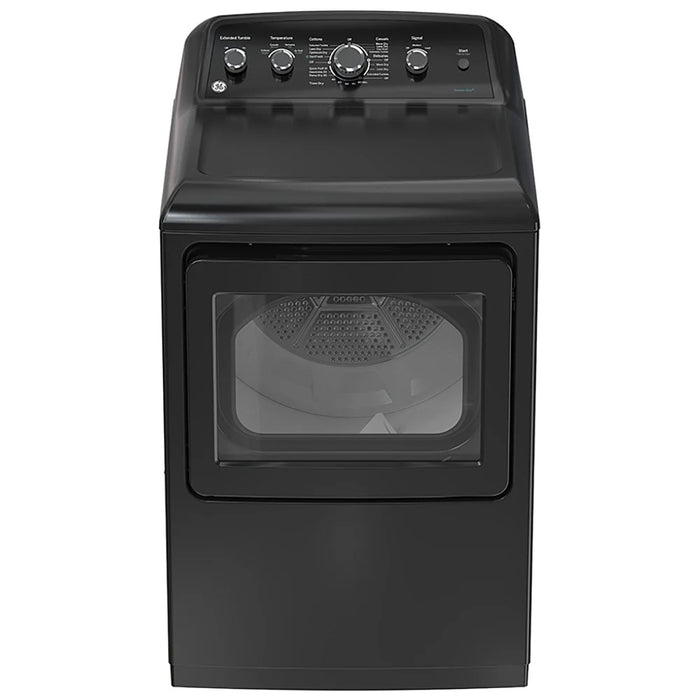 GE GTD49EBMRDG Electric Dryer, 7.2 cu. ft. Dryer Capacity, 4 Temperature Settings, Steel Drum, Diamond Grey colour