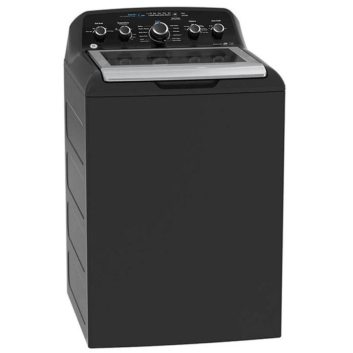 GE GTW491BMRDG Top Load Washer, 4.9 cu. ft. Washer Capacity, 13 Wash Cycles, 6 Temperature Settings, 800 RPM Washer Spin Speed, Agitator, Diamond Grey colour