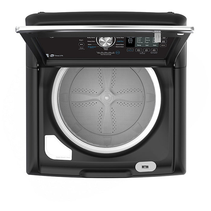 GE GTW681BMRDG Top Load Washer, ENERGY STAR Certified, 5.3 cu. ft. Washer Capacity, 14 Wash Cycles, 6 Temperature Settings, 800 RPM Washer Spin Speed, Impeller, Diamond Grey colour