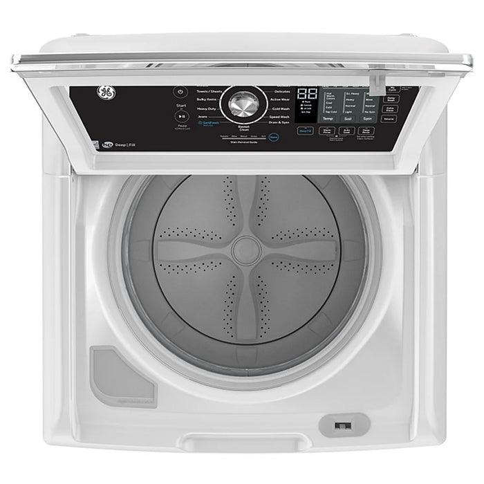 GE GTW681BMRWS Top Load Washer, ENERGY STAR Certified, 5.3 cu. ft. Washer Capacity, 14 Wash Cycles, 6 Temperature Settings, 800 RPM Washer Spin Speed, Impeller, White colour