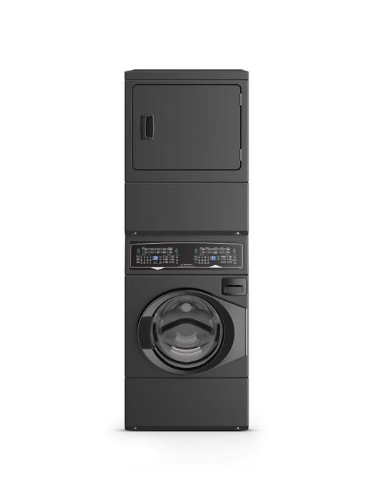 HUEBSCH STACKED LAUNDRY SF7108BE 3.5 CUFT WASHER/ 7 CUFT ELECTRIC DRYER