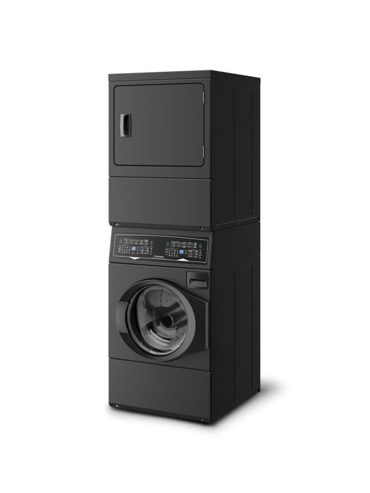 HUEBSCH STACKED LAUNDRY SF7108BE 3.5 CUFT WASHER/ 7 CUFT ELECTRIC DRYER
