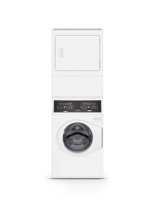 HUEBSCH STACKED LAUNDRY SF7108WE 3.5CUFT WASHER/ 7 CUFT ELECTRIC DRYER