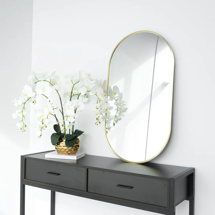 Modern Home Gold Mirror, 20x36" - JF1153-GLD-2036