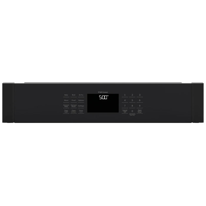 GE JKS5000DVBB Single Wall Oven, 27 inch Exterior Width, True Convection, Self Clean, 4.3 cu. ft. Capacity, Air Fry, Black colour