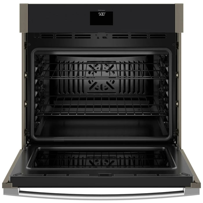 GE JTS5000EVES Single Wall Oven, 30 inch Exterior Width, True Convection, 5 cu. ft. Capacity, Air Fry, Stainless Steel colour