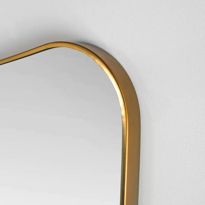 Gold Art Deco Metal Mirror, 30x42" KM1153-GOLD-3042