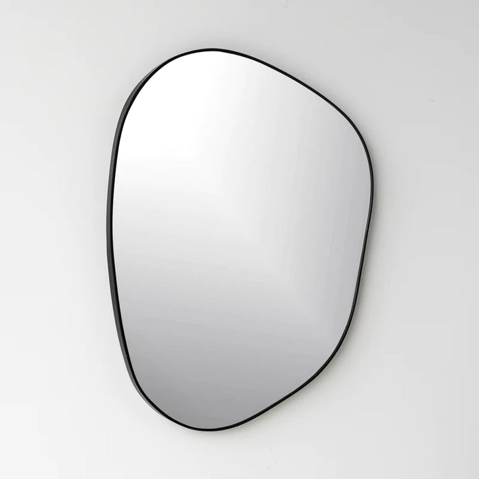 Luna Black Asymmetrical Mirror, 27.5x35.5" KM1733BK2735