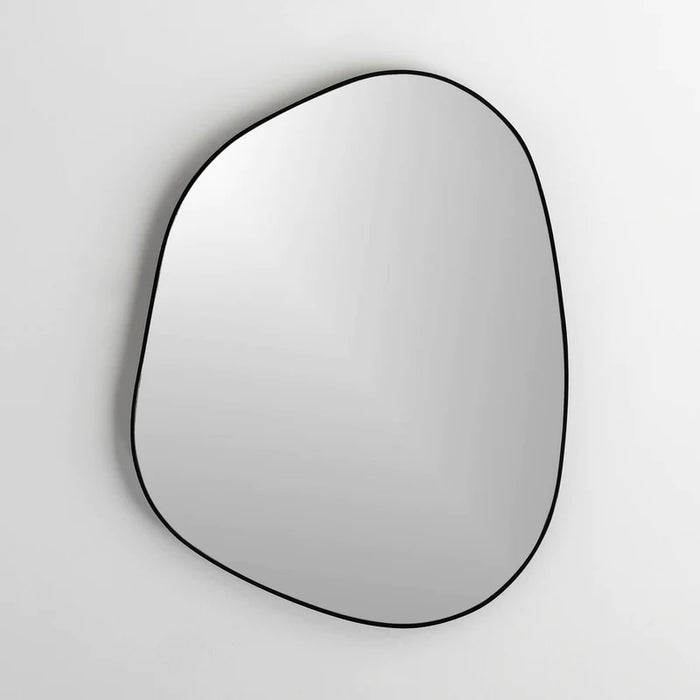 Luna Black Asymmetrical Mirror, 27.5x35.5" KM1733BK2735