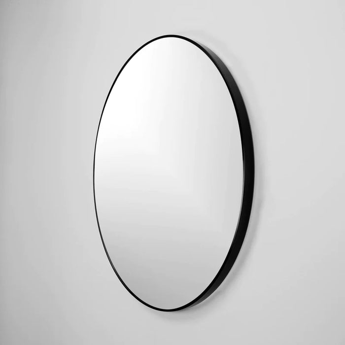 Infinity Black Round Mirror, 28″ Ø KM6754-BLACK