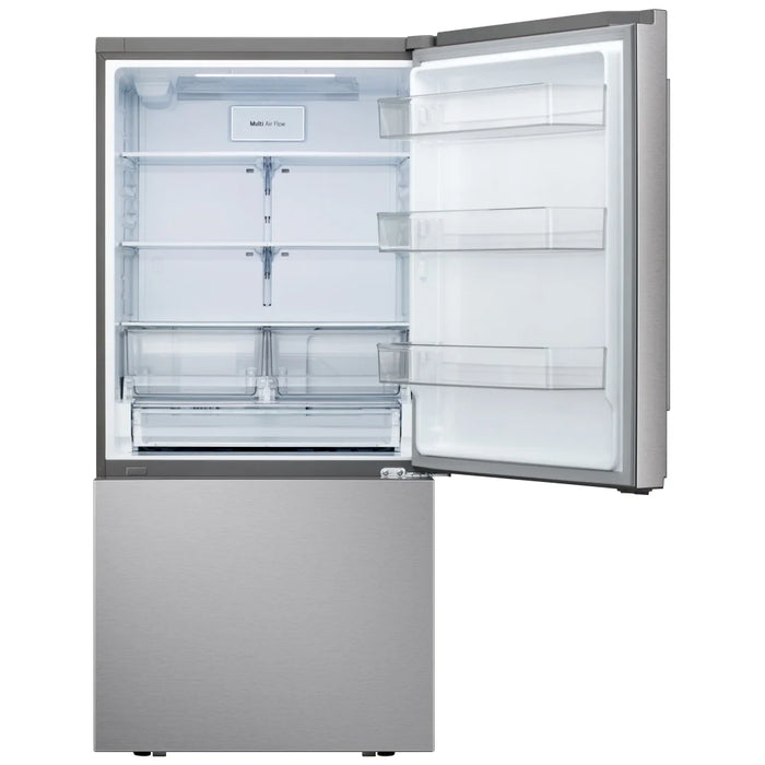LG LB26H2200S Bottom Freezer Refrigerator, 33 inch Width, ENERGY STAR Certified, 25.5 cu. ft.