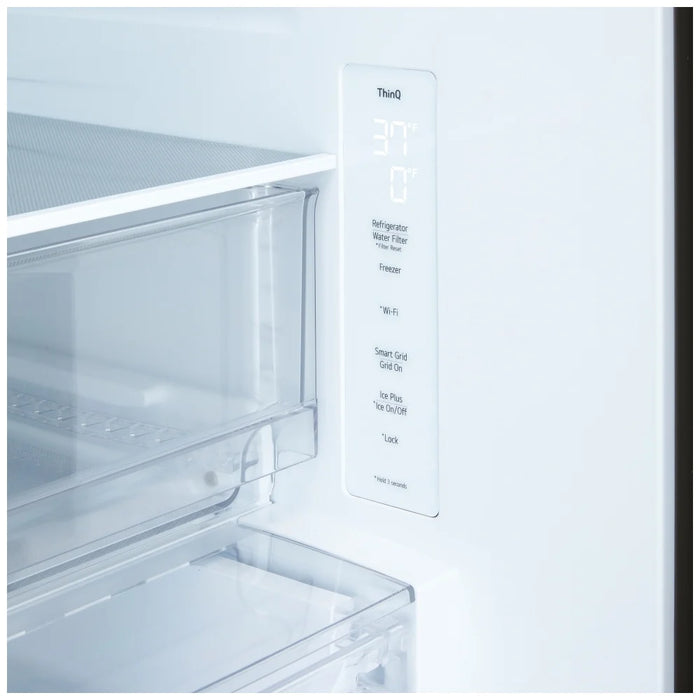 LG LB26H2200S Bottom Freezer Refrigerator, 33 inch Width, ENERGY STAR Certified, 25.5 cu. ft.