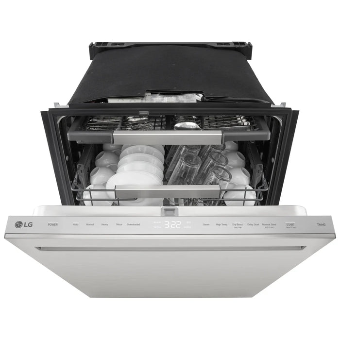 LG LDNPH654S Dishwasher, 24 inch Exterior Width, 44 dB Decibel Level, Fully Integrated