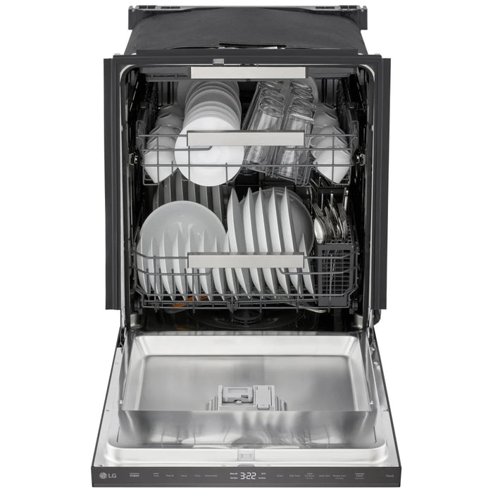 LG LDNPM654D Dishwasher, 24 inch Exterior Width, 44 dB Decibel Level, Fully Integrated