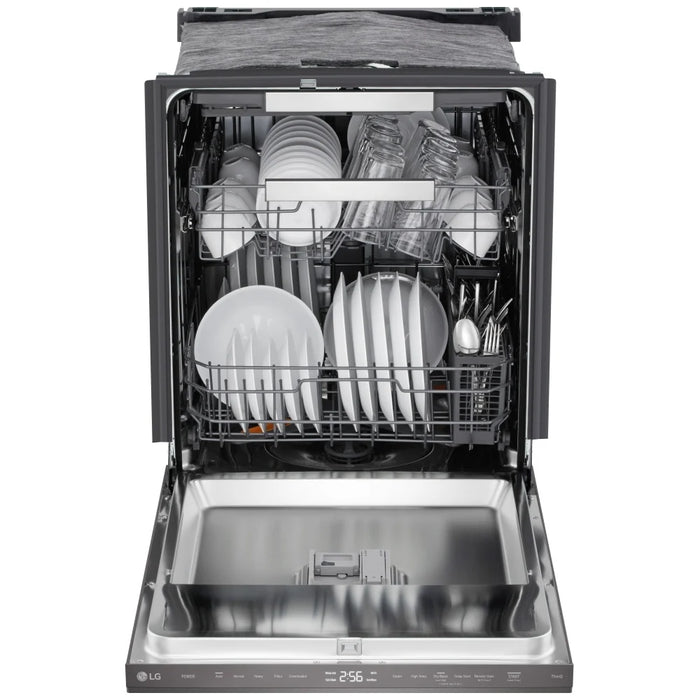 LG LDNPQ555D Dishwasher, 24 inch Exterior Width, 46 dB Decibel Level, Fully Integrated