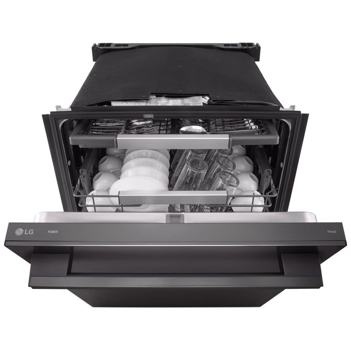 LG LDNTH753D Dishwasher, 24 inch Exterior Width, 42 dB Decibel Level, Fully Integrated