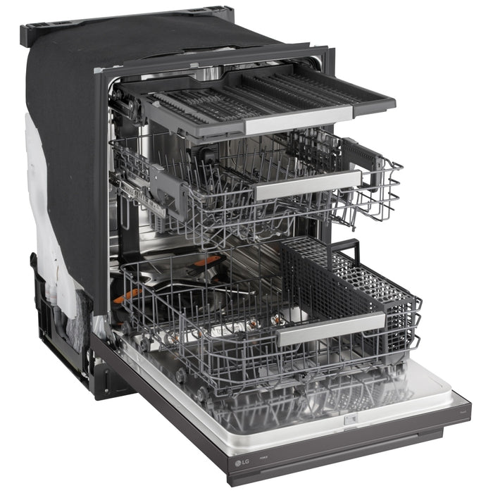 LG LDNTH753D Dishwasher, 24 inch Exterior Width, 42 dB Decibel Level, Fully Integrated