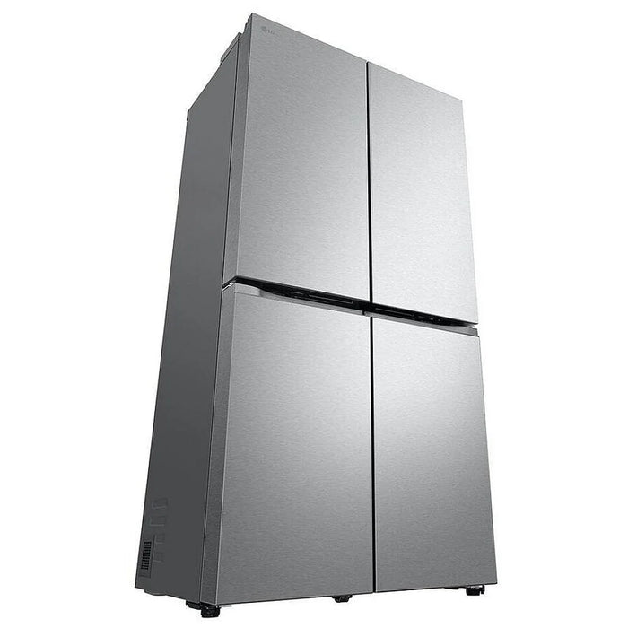 LG LF24C8200S French Door Refrigerator, 36 inch Width, 23.6 cu. ft. Capacity, Counter Depth, Ice Dispenser (Freezer Located), ENERGY STAR Certified, Stainless Steel colour, Multi-Air Flow™, SmartDiagnosis™