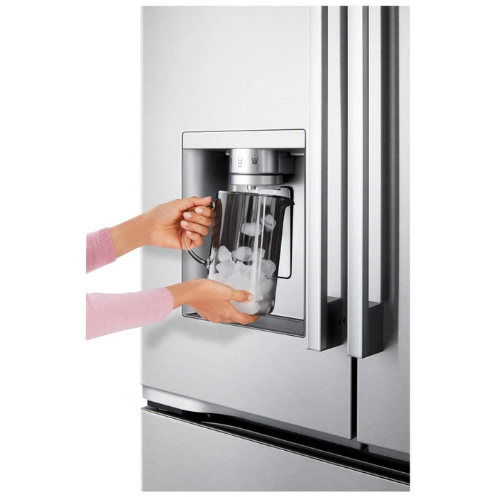 LG LF24Z6530S French Door Refrigerator, 36 inch Width, 23.7 cu. ft. Capacity, Counter Depth, Water Dispenser (Exterior), Ice Dispenser (Thru Door