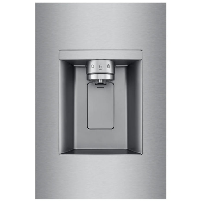 LG LF24Z6530S French Door Refrigerator, 36 inch Width, 23.7 cu. ft. Capacity, Counter Depth, Water Dispenser (Exterior), Ice Dispenser (Thru Door), ENERGY STAR Certified, Stainless Steel colour