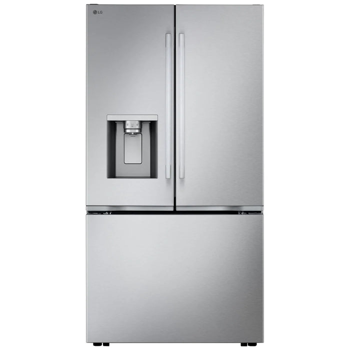 LG LF24Z6530S French Door Refrigerator, 36 inch Width, 23.7 cu. ft. Capacity, Counter Depth, Water Dispenser (Exterior), Ice Dispenser (Thru Door), ENERGY STAR Certified, Stainless Steel colour