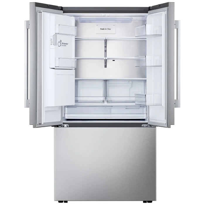 LG LF24Z6530S French Door Refrigerator, 36 inch Width, 23.7 cu. ft. Capacity, Counter Depth, Water Dispenser (Exterior), Ice Dispenser (Thru Door), ENERGY STAR Certified, Stainless Steel colour