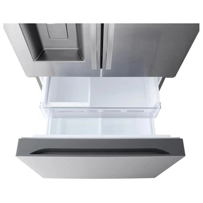 LG LF25H6330S French Door Refrigerator, 33 inch Width, 25 cu. ft. Capacity, Water Dispenser (Exterior), Ice Dispenser (Thru Door), ENERGY STAR Certified, Stainless Steel colour, SmartDiagnosis™, Standard-Depth MAX™, ThinQ® Technology