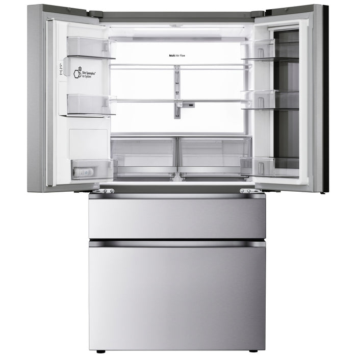 LG LF29S9775S French Door Refrigerator, 36 inch Width, 28.6 cu. ft. Capacity, Water Dispenser (Exterior), Ice Dispenser (Thru Door), ENERGY STAR Certified, Stainless Steel colour