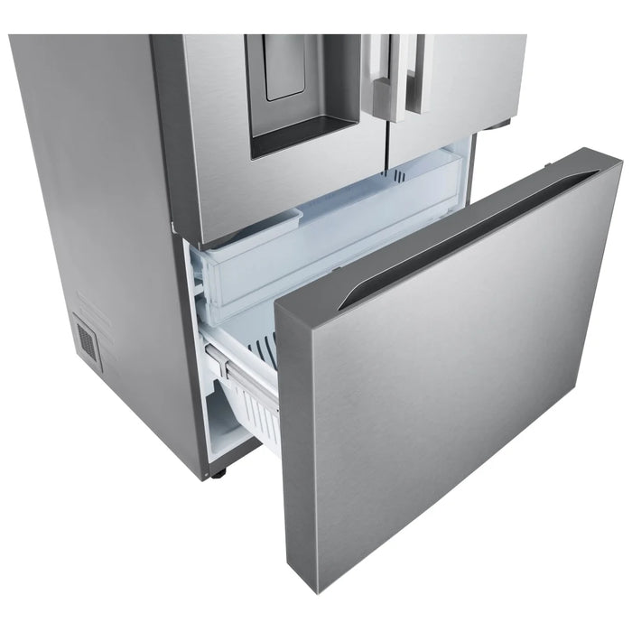 LG LF31WSH63S French Door Refrigerator, 36 inch Width, 31 cu. ft. Capacity, Water Dispenser (Exterior), Ice Dispenser (Thru Door), ENERGY STAR Certified, Stainless Steel colour
