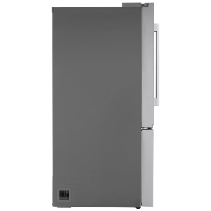 LG LF31WSH63S French Door Refrigerator, 36 inch Width, 31 cu. ft. Capacity, Water Dispenser (Exterior), Ice Dispenser (Thru Door), ENERGY STAR Certified, Stainless Steel colour