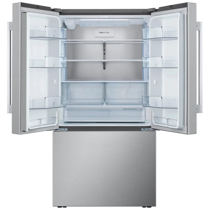LG LF32BSH42S French Door Refrigerator, 36 inch Width, 32 cu. ft. Capacity, Water Dispenser (Interior), Ice Dispenser (Thru Door), ENERGY STAR Certified, Stainless Steel colour