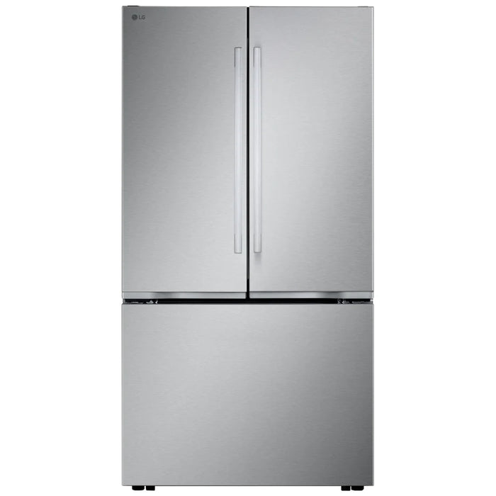LG LF32BSH42S French Door Refrigerator, 36 inch Width, 32 cu. ft. Capacity, Water Dispenser (Interior), Ice Dispenser (Thru Door), ENERGY STAR Certified, Stainless Steel colour