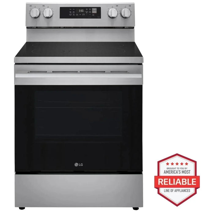LG LREN6323YE Electric Range, 6.3 cu. ft. Capacity, 30 inch