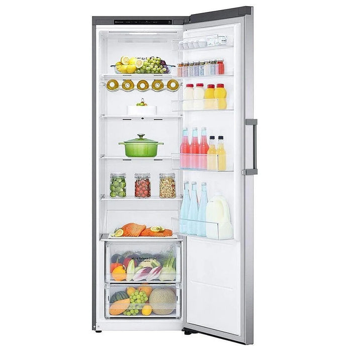 LG LRONC1404V All Column Refrigerator, 24 inch Width, 14 cu. ft. Capacity, ENERGY STAR Certified, Counter Depth, Platinum Silver colour, DoorCooling+, Multi-Air Flow