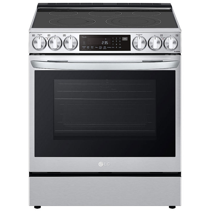 LG LSEL6335F Electric Range, 6.3 cu. ft. Capacity, 30 inch Exterior Width, True Convection, 6 Burners