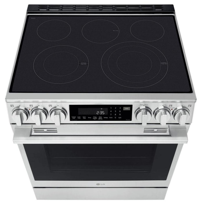 LSEL6337XE LG Electric Range, 6.3 cu. ft. Capacity, 30 inch