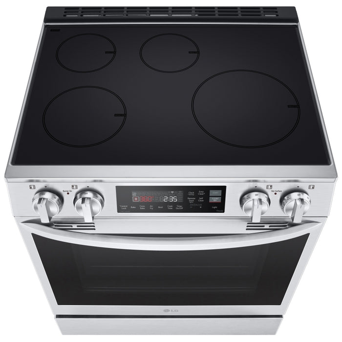 CLEARANCE LG LSIL6334F Induction Range, 6.3 cu. ft. Capacity, 30 inch Exterior Width, True Convection