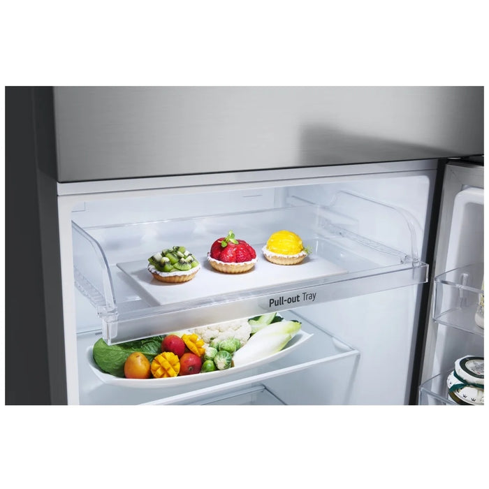 LG LT13C2000V Top Freezer Counter Depth Refrigerator, 28 inch Width, ENERGY STAR Certified, Counter Depth, 13 cu. ft. Capacity, Stainless Look (VCM) colour