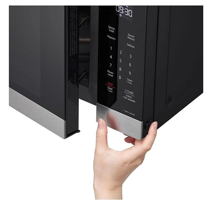 LG MSER2090S Countertop Microwave, 24 inch Exterior Width, 2 cu. ft. Capacity, 1,200 W Watts, Stainless Steel colour