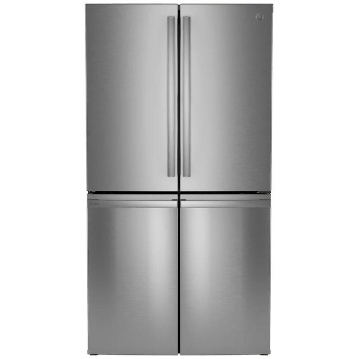 GE Profile PAD28BYTFS Bottom Freezer French Door Refrigerator, 36 inch Width, ENERGY STAR Certified, 28 cu. ft. Capacity, Water Dispenser (Interior), Ice Dispenser (Freezer Located), Stainless Steel colour