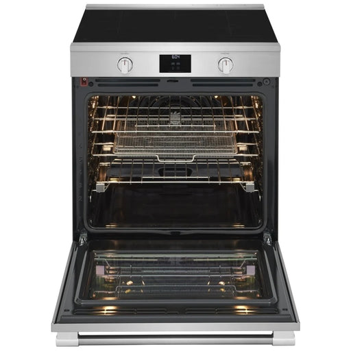 Frigidaire Professional PCFI308CAF Induction Range, 30 inch Exterior Width, Self Clean, Convection, 5 Burners, 6.2 cu. ft. Capacity, Storage Drawer, Air Fry, 1 Ovens, Stainless Steel colour Temperature Probe